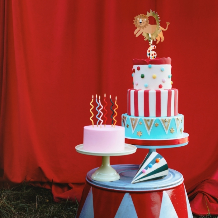 062 7884 taarttopper leeuw circus party 2 1